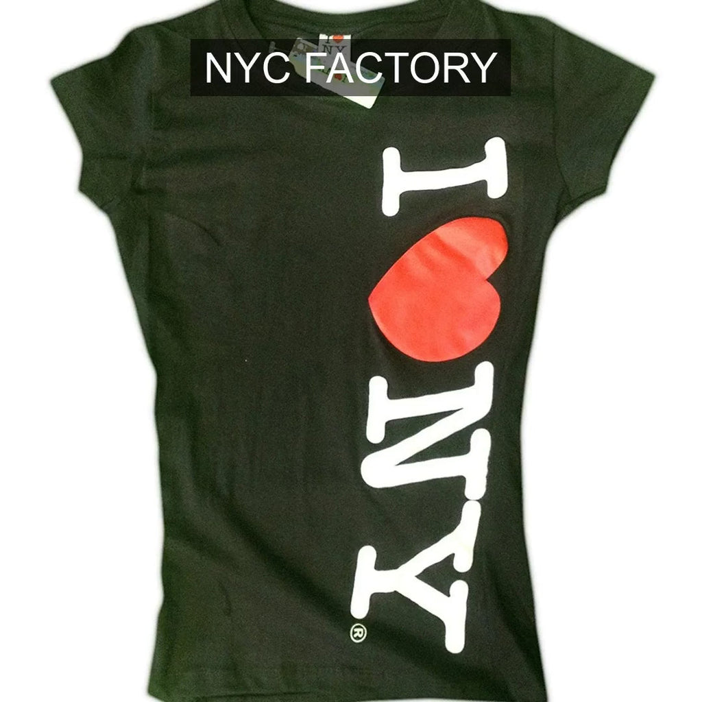 I Love NY Women's Black T-Shirt