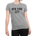 NYC Factory Women's New York City Gray T-Shirt