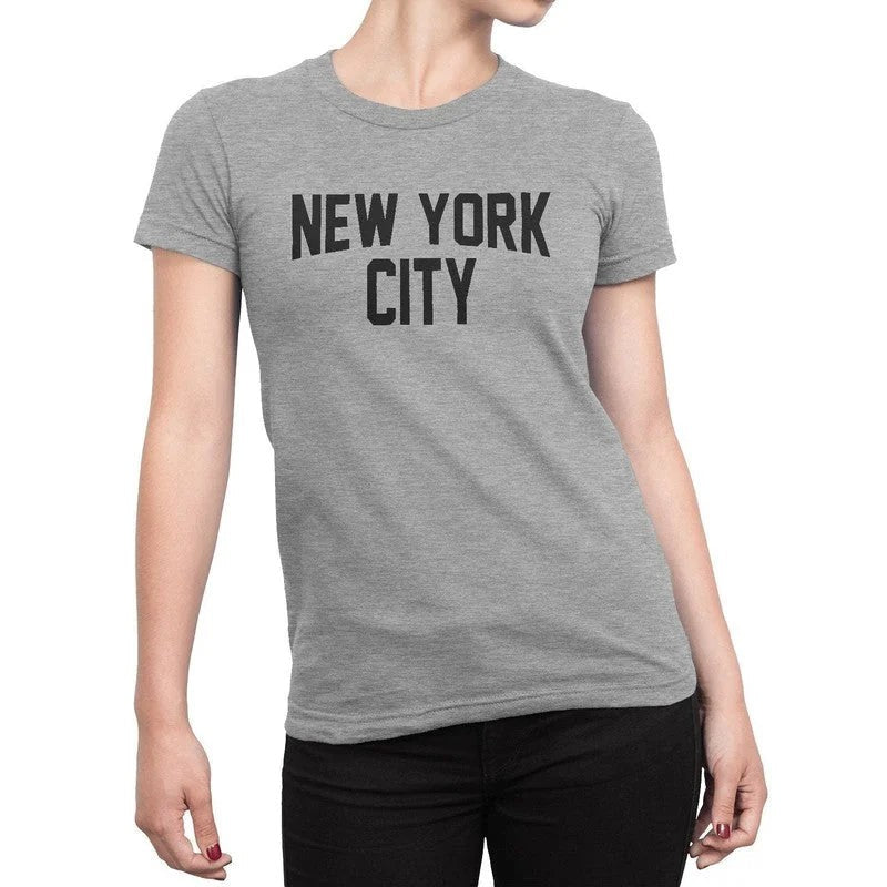 NYC Factory Women's New York City Gray T-Shirt