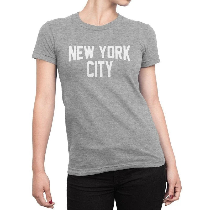 NYC Factory Women's New York City Gray T-Shirt