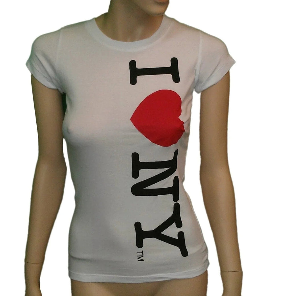 I Love NY Women's White T-Shirt