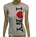 I Love NY Women's White T-Shirt