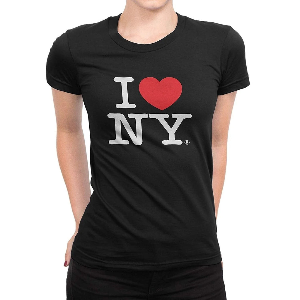 I Love NY Women's Black T-Shirt