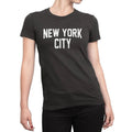 NYC Factory Women's New York City Charcoal T-Shirt