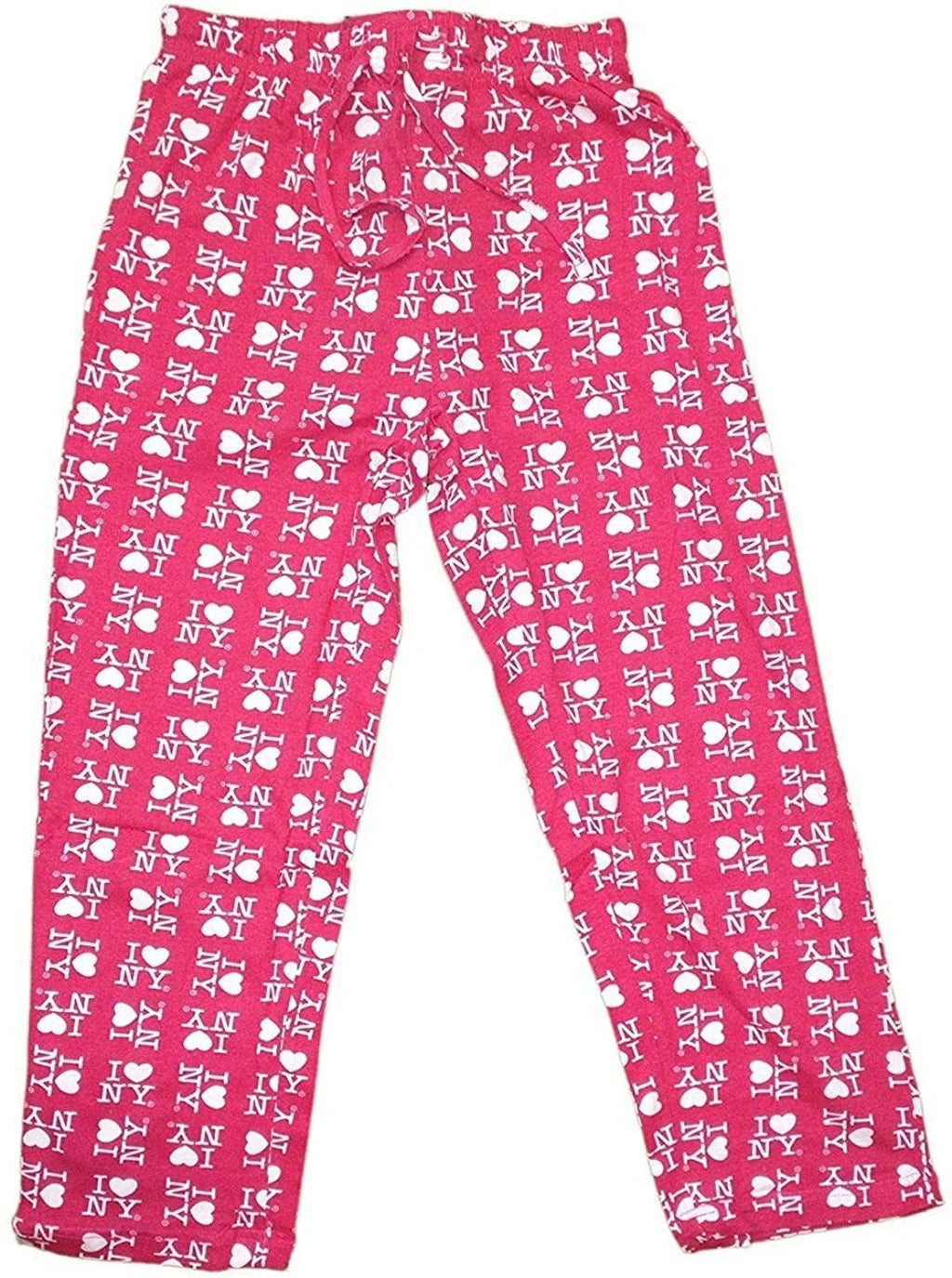 I Love NY Unisex Hot Pink Lounge Pants