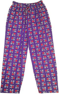 I Love NY Unisex Purple Lounge Pants