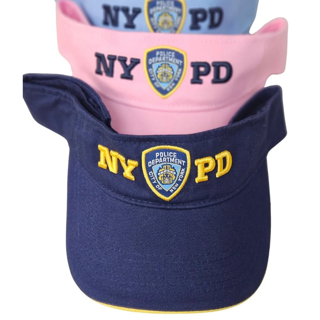 NYPD Unisex Officially Licensed Navy Sun Visor