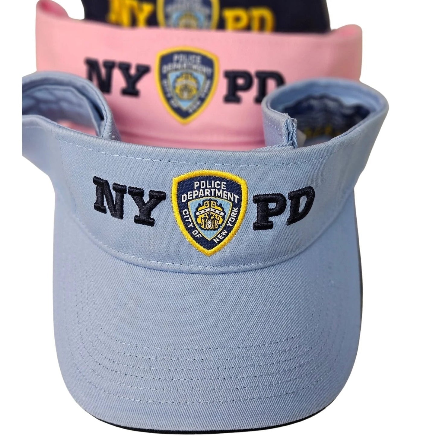 NYPD Unisex Officially Licensed Navy Sun Visor