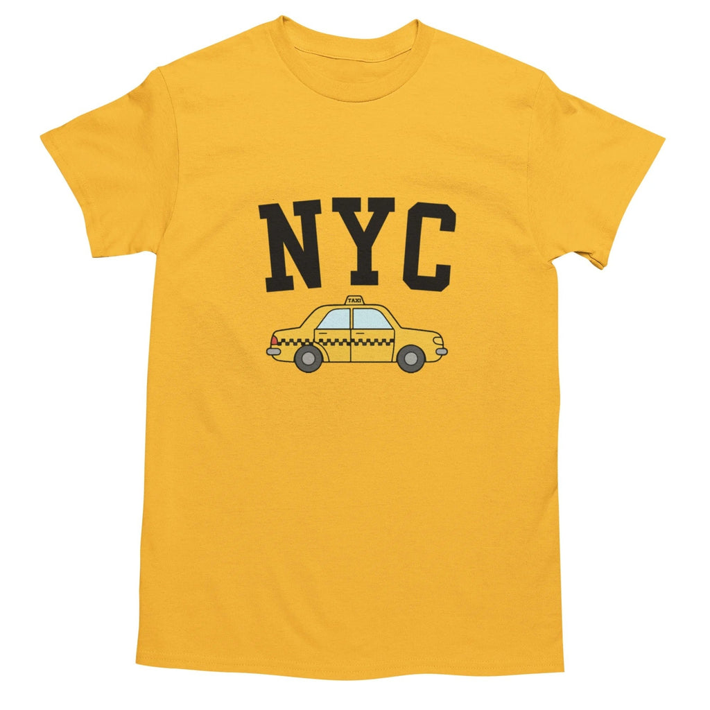 NYC Factory Unisex New York City Yellow Taxi T-Shirt