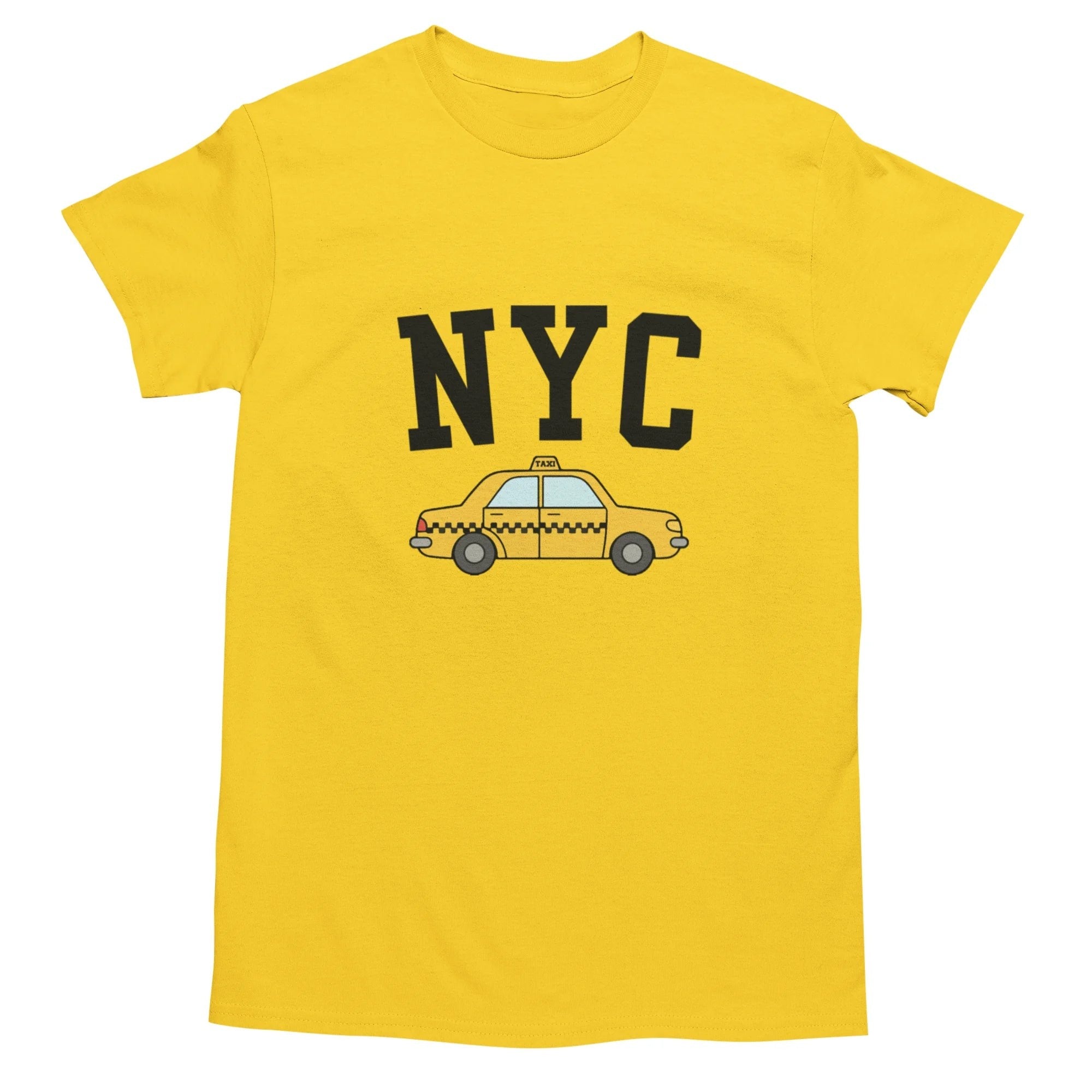 NYC Factory Unisex New York City Yellow Taxi T-Shirt