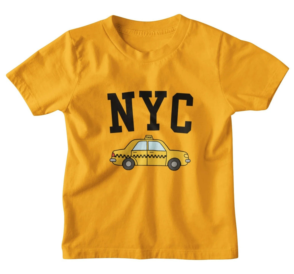 NYC Factory Unisex New York City Yellow Taxi T-Shirt