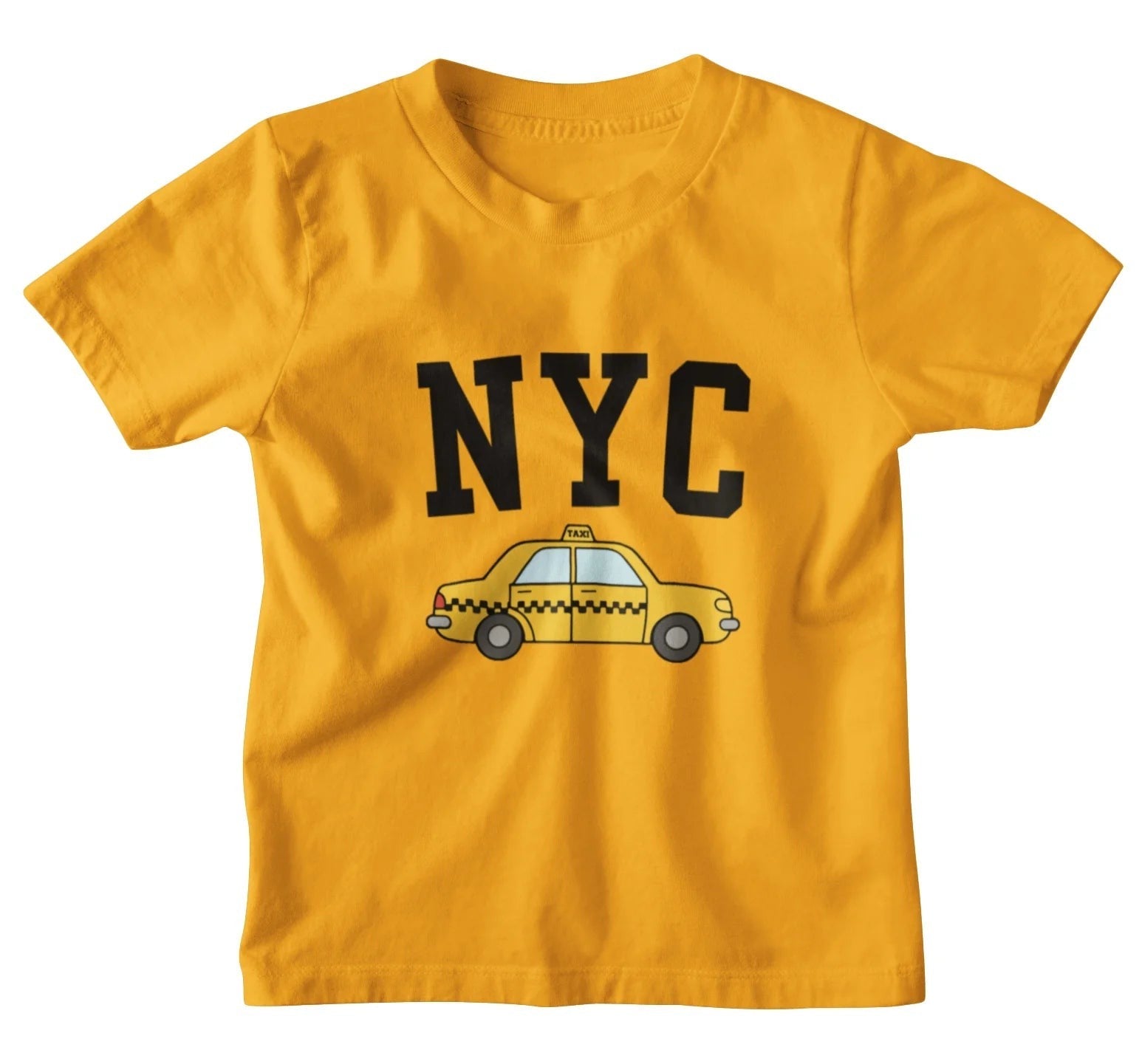 NYC Factory Unisex New York City Yellow Taxi T-Shirt