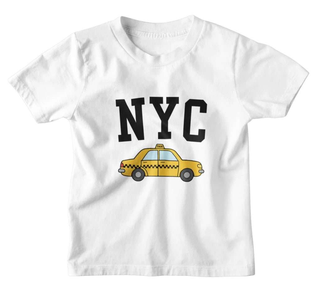NYC Factory Unisex New York City Yellow Taxi T-Shirt