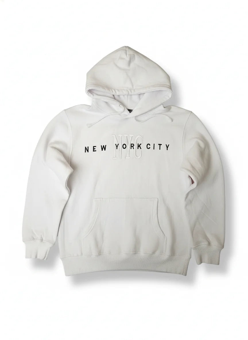 NYC Factory Unisex New York City Black Hoodie